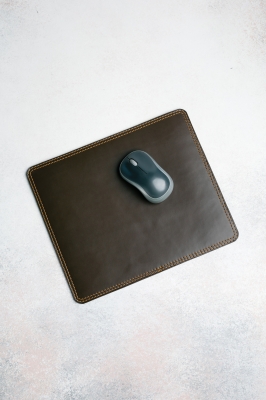 Фото: Коврик для мыши  игровой коврик для мыши из натуральной кожи