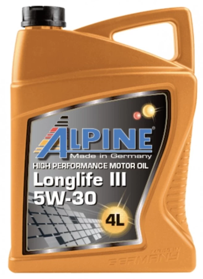 Фото: Alpine LongLife 5W-30